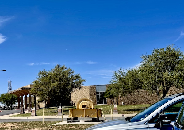 Entry area of the Petroleum Museum Midland Texas