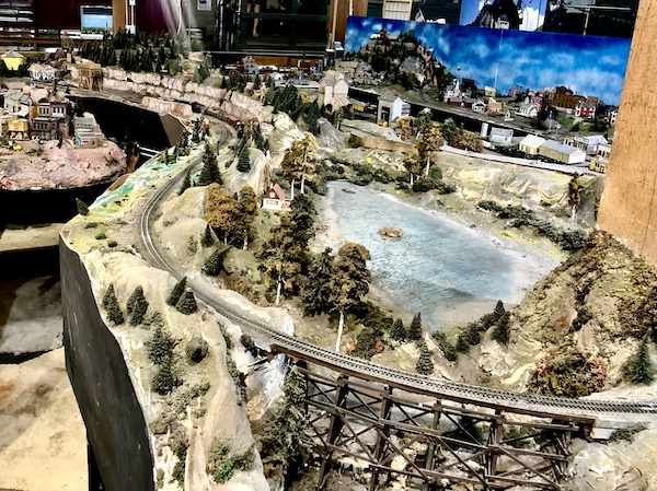 Enormous model train display at the Durango and Silverton Narrow Gauge Railroad Museum