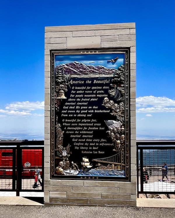 Memorial to creator of America the Beautiful 