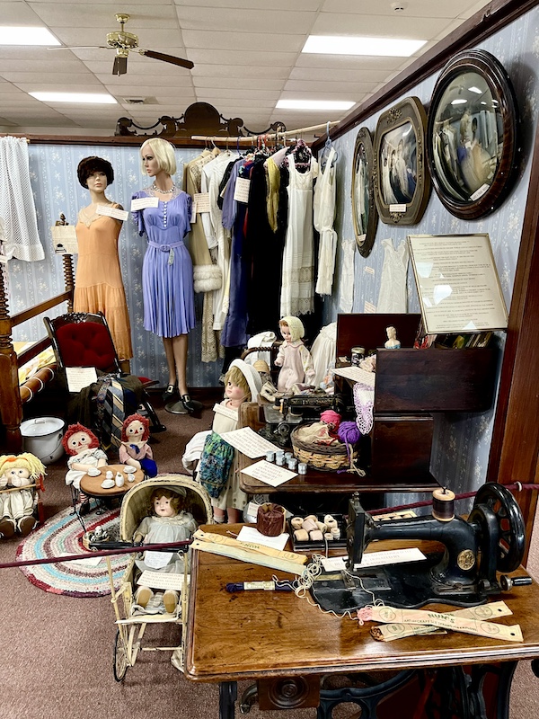 Clothing, dolls, and more memorabilia on display at Nebraska's Cambridge Museum