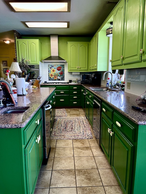 Full view of the Kitchen Transformation in Texas