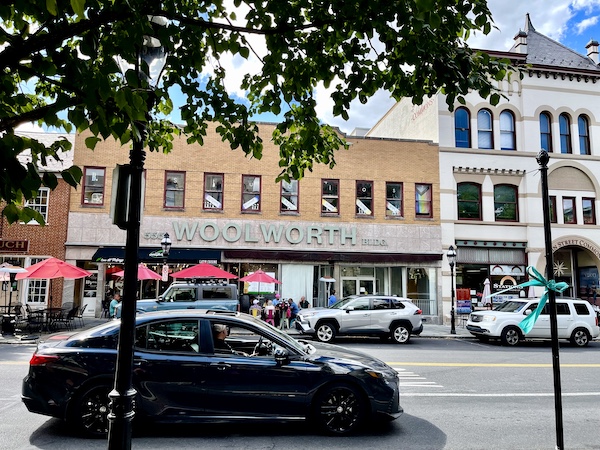 The Woolworth building in Bethlehem PA