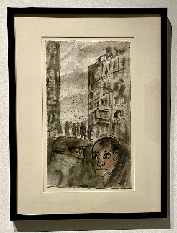 City street is scene of psychological tension at the WW2 Museum Degenerative Art exhibit