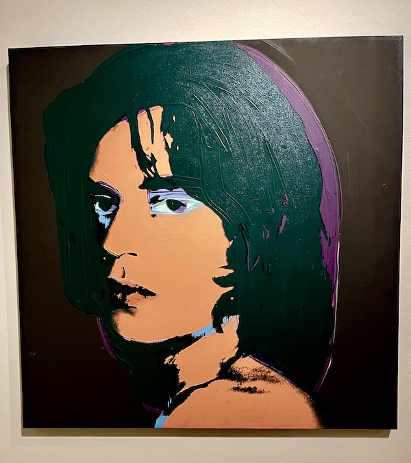 Three quarter view of Mick Jagger's head and shirtless shoulders on display at New Orleans Museum of Art Part 2