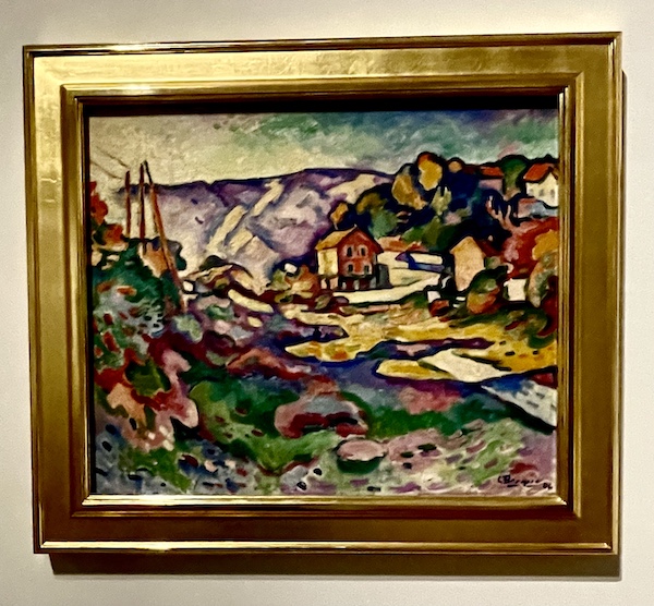 Vibrantly colored fauvism landscape painting on display at New Orleans Museum of Art Part 2