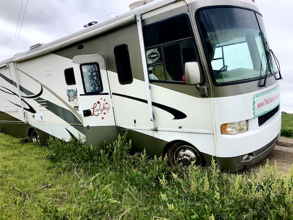 We're Finally Back on the Road after our motorhome went into a ditch