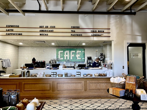 Magnolia Table cafe walk up counter at Magnolia Table Waco Texas