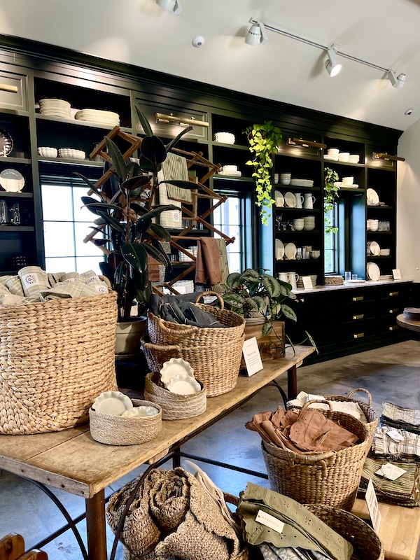 Inside one of Magnolia's shops at The Silos Waco Texas